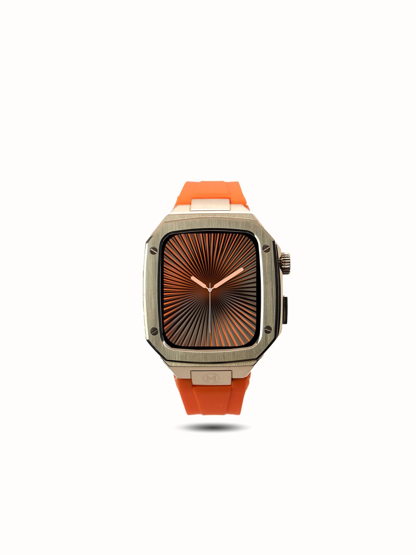 Orange Silicone Strap and Case